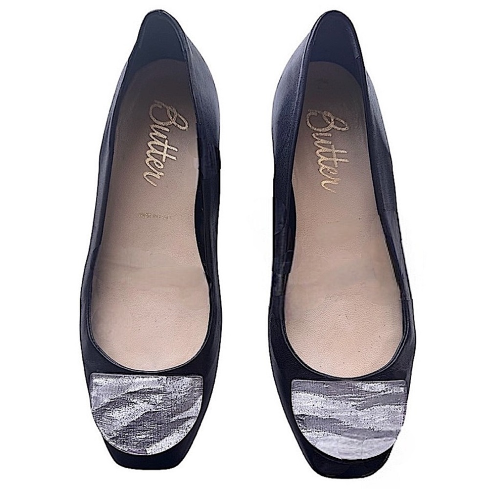 Butter Leather Flats Made in Italy Size 7 - Picture 3 of 6